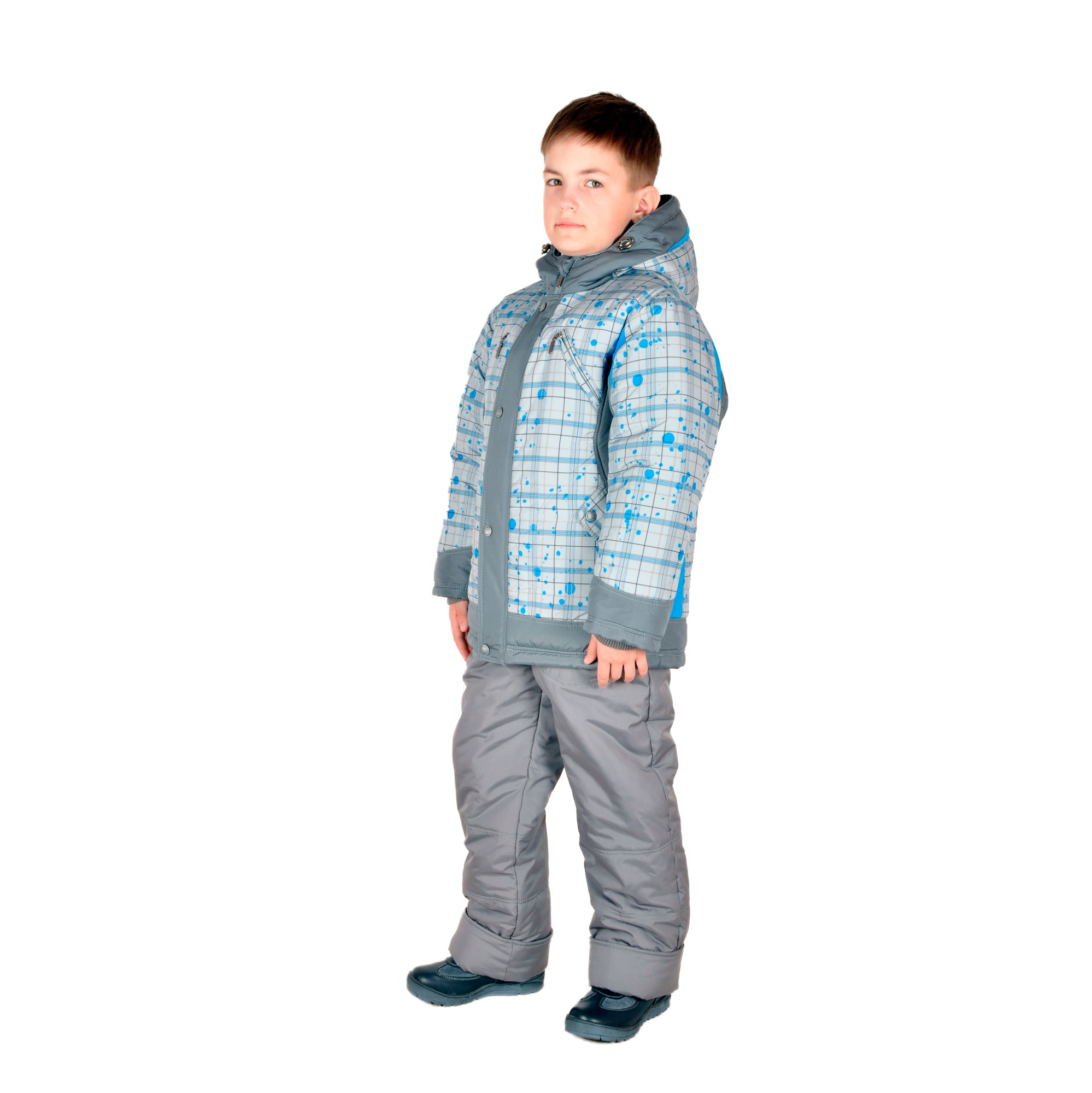 Куртка утепленная для мальчика 17-431