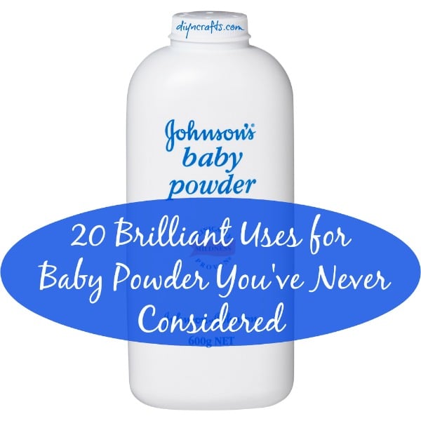 20 Brilliant Uses for Baby Powder You