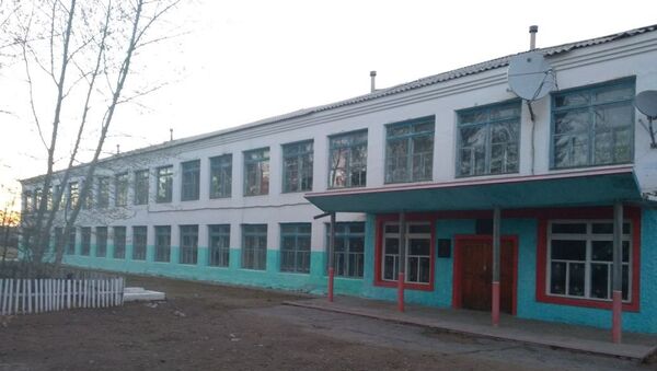 Школа  в селе Новоберезовское Забайкальского края, где работал директором погибший Сергей Маркидонов