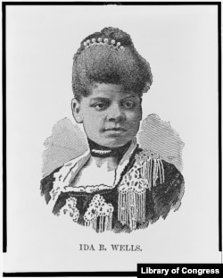 Writer Ida B. Wells refused to march in the segregated unit of Paul