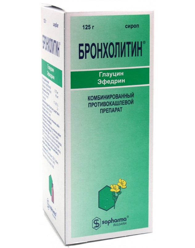сироп от кашля бронхолитин