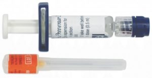 шприц-тюбик с вакциной «Превенар 13»