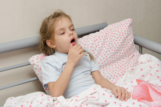 Непродуктивный кашель у ребенка