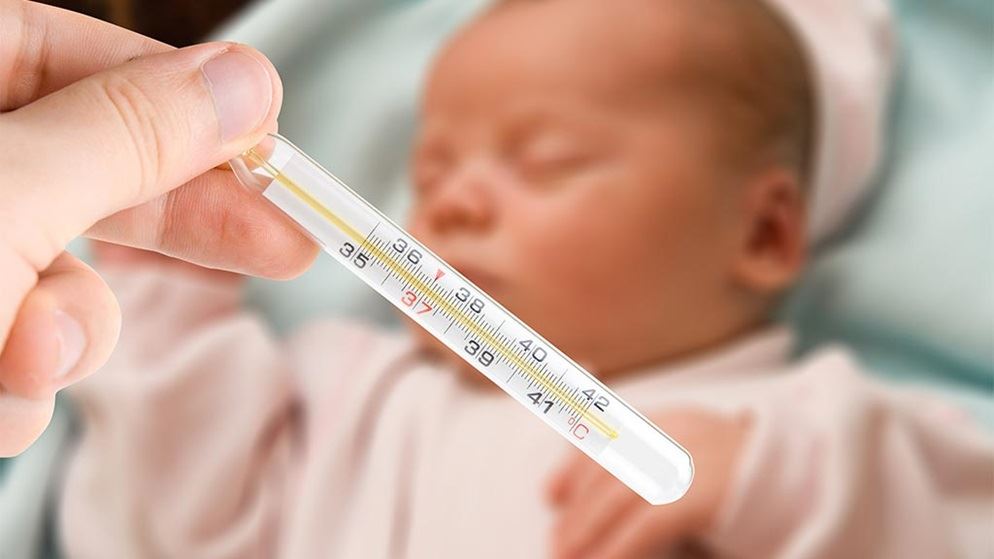 Как мерить температуру новорожденному ртутным градусником