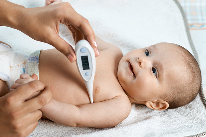 Как мерить температуру новорожденному электронным градусником